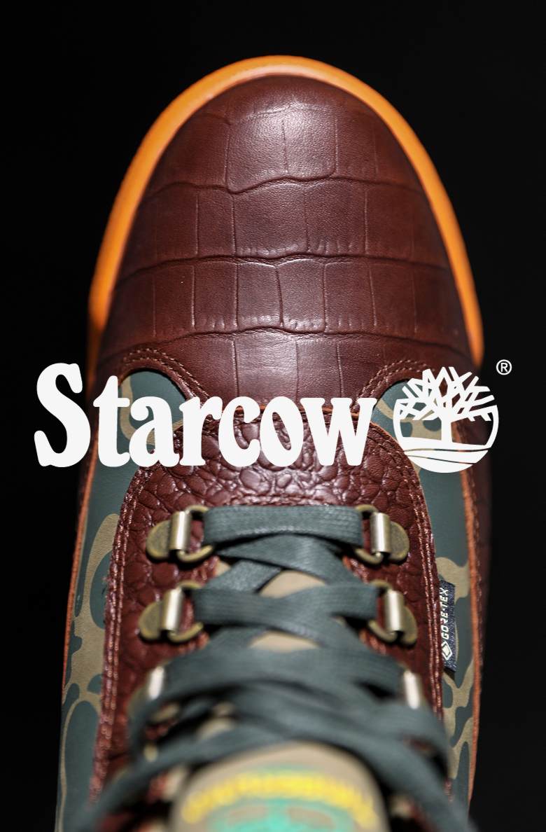 French streetwear pioneer Starcow reimagines the iconic Timberland® Field Boot 
