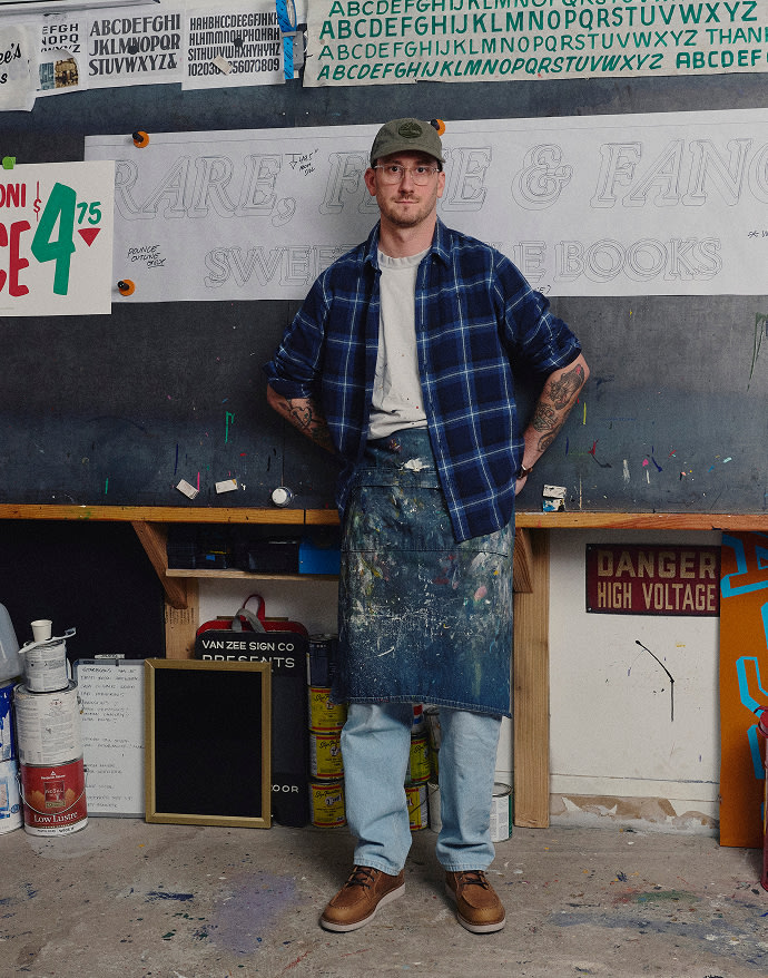 Will Van Zee, Artist & Sign Painter