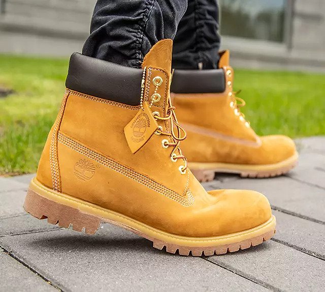 Imagen de botas Timberland color trigo