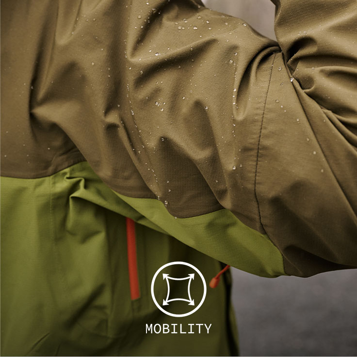 MOTION. 3D motion pattern engineering for optimal mobility, comfort, and fit.