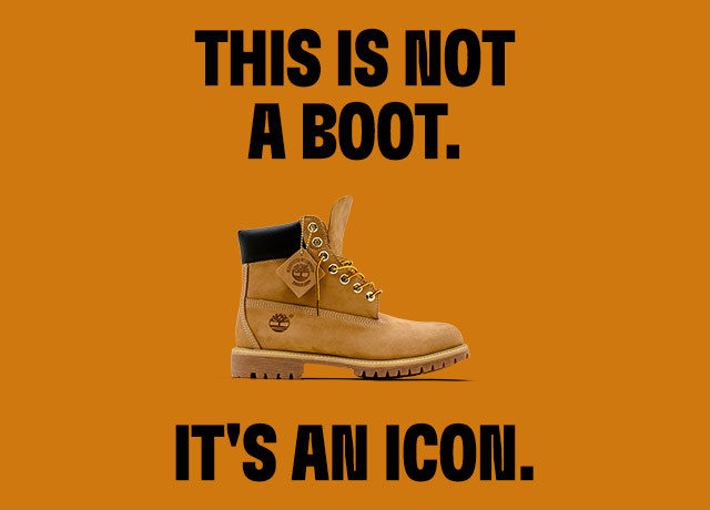 Esto no es una bota. Es un icono.