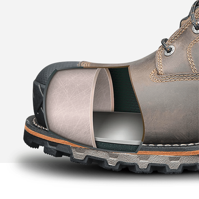 Non metallic toe meaning clearance