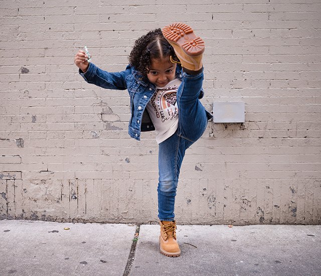 Kids timberland style boots on sale