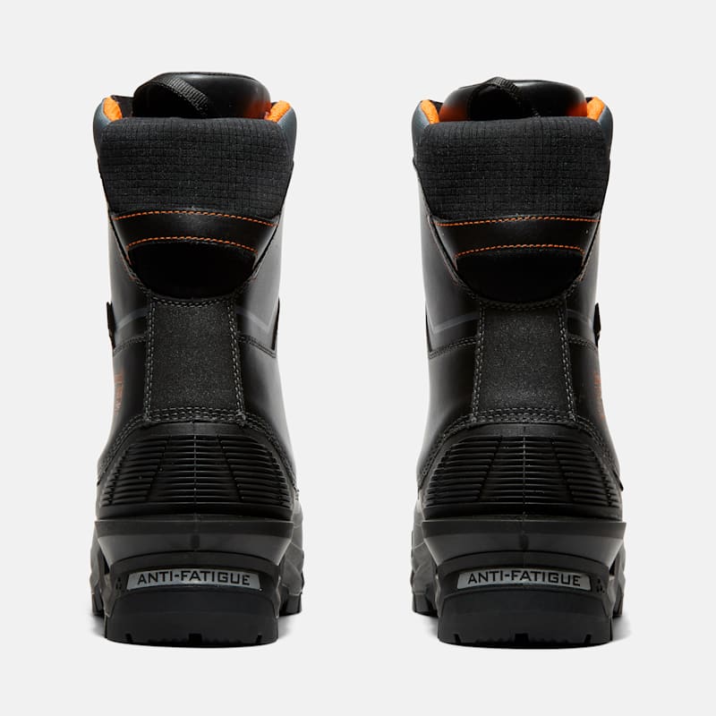 Мужские ботинки Timberland Pac Max 10" Composite Toe Waterproof Winter Work Boot, цвет: Blackorange — фото 5