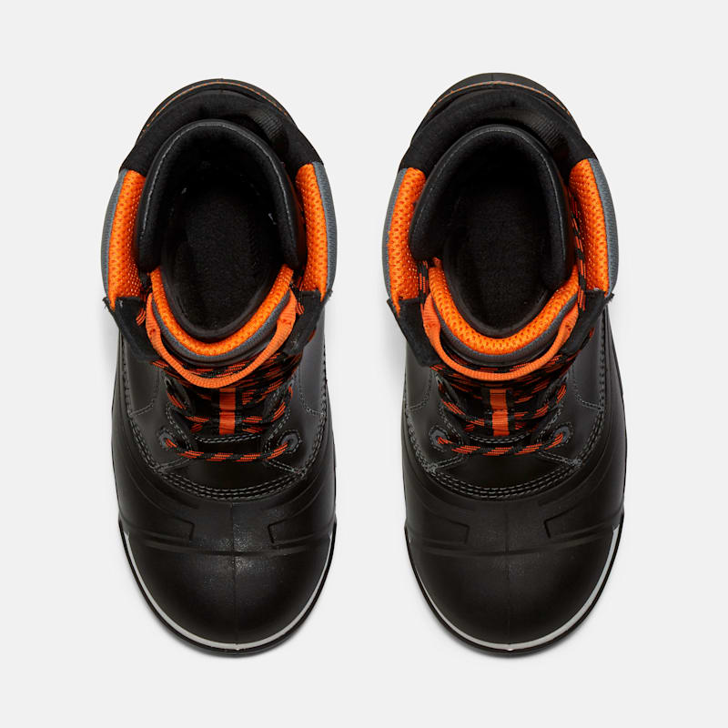 Мужские ботинки Timberland Pac Max 10" Composite Toe Waterproof Winter Work Boot, цвет: Blackorange — фото 2