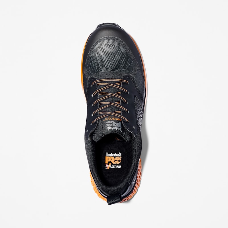 Мужские кроссовки Timberland Reaxion Composite Toe Work, цвет: Blackorange — фото 2