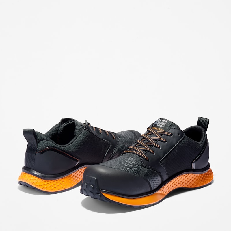 Мужские кроссовки Timberland Reaxion Composite Toe Work, цвет: Blackorange — фото 5