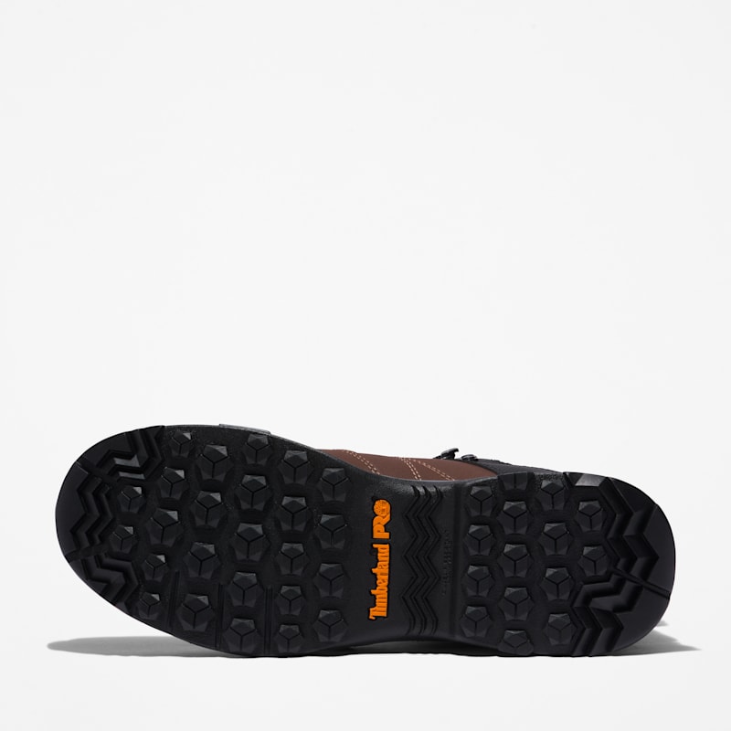 Мужские ботинки Timberland Switchback Composite Toe Waterproof Work, цвет: Brownorange — фото 3