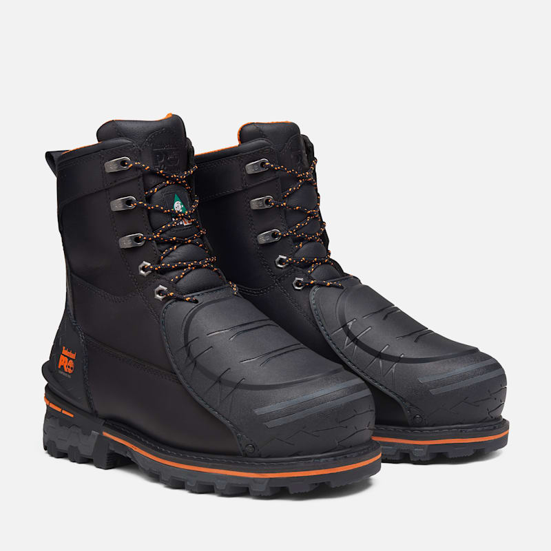 Мужские ботинки Timberland PRO 8" Boondock Work Boot, цвет: Чёрный — фото 4
