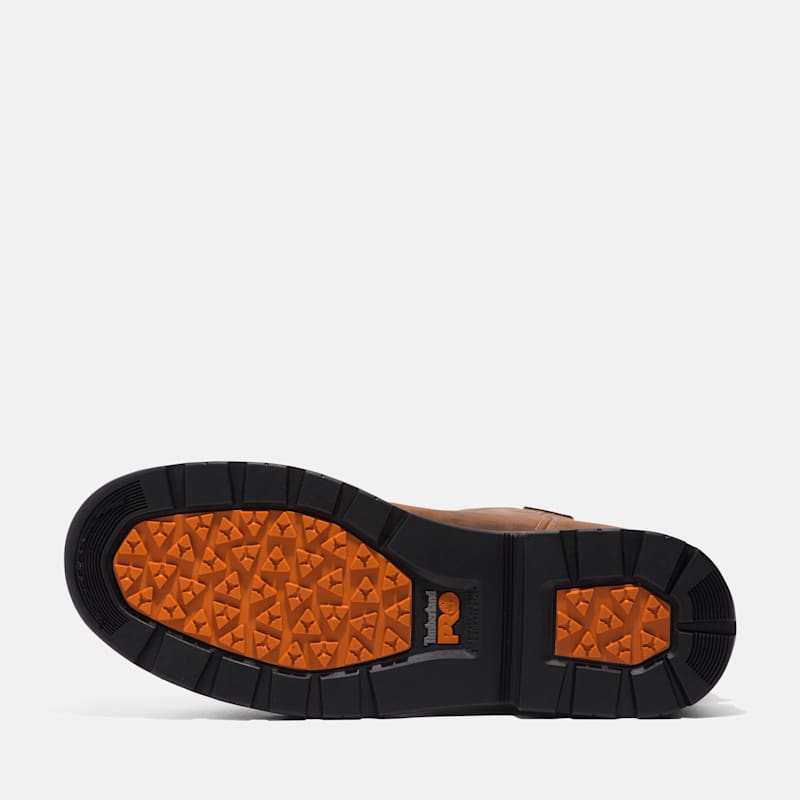 Мужские ботинки Timberland True Grit Pull On Composite Toe Waterproof Work Boot, цвет: Коричневый, вариант 1 — фото 3