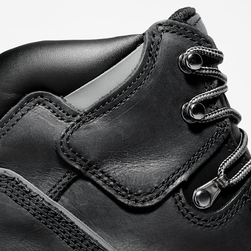 Мужские ботинки Timberland Pit Boss 6" Steel Toe Work, цвет: Чёрный — фото 5