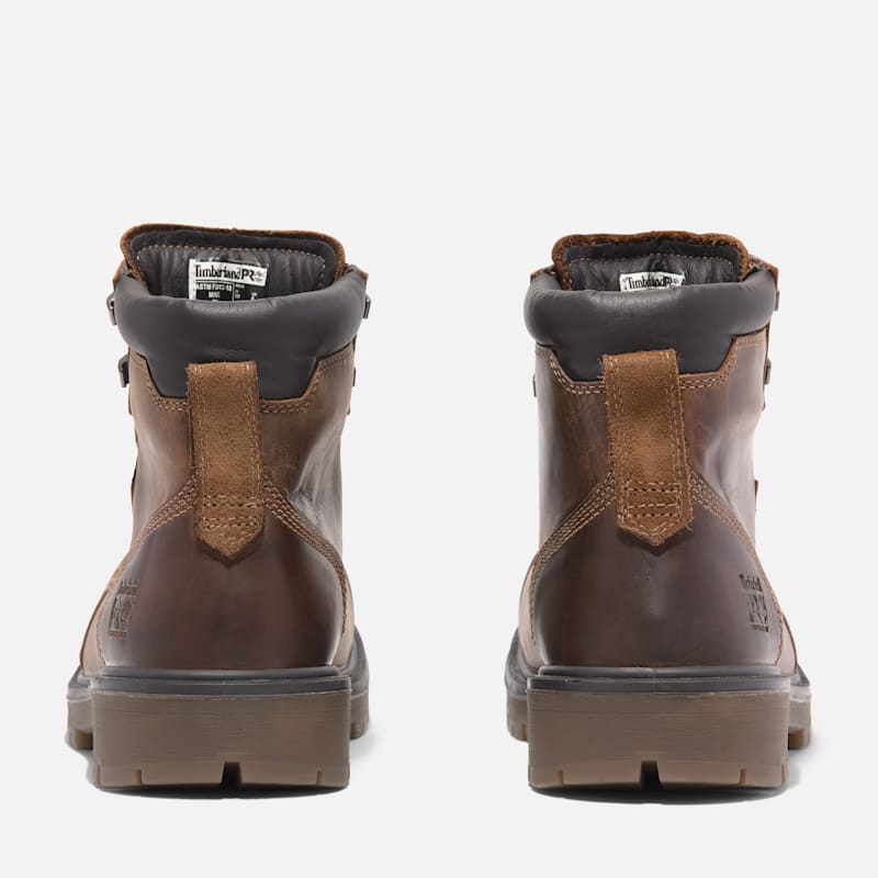 Мужские ботинки Timberland PRO Whitman 6" Composite Toe Work Boot, цвет: Тёмный коричневый — фото 5
