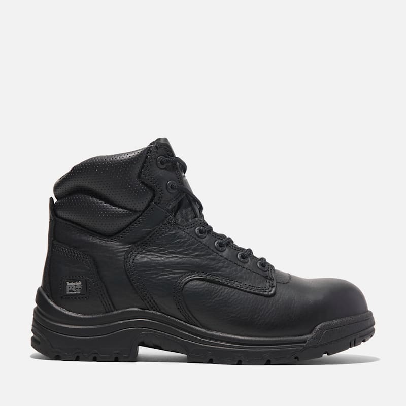 Мужские ботинки Timberland TiTAN 6" Composite Toe Work Boot, цвет: Чёрный