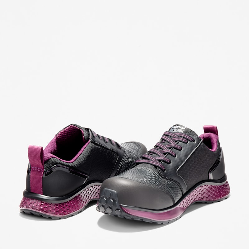 Женские кроссовки Timberland Reaxion Composite Toe Work, цвет: Blackpurple — фото 5
