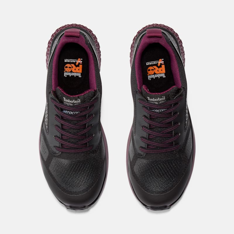 Женские кроссовки Timberland Reaxion Composite Toe Work, цвет: Blackpurple — фото 2