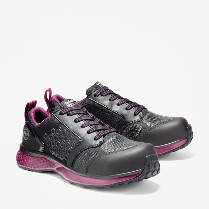 Женские кроссовки Timberland Reaxion Composite Toe Work, цвет: Blackpurple — фото 4