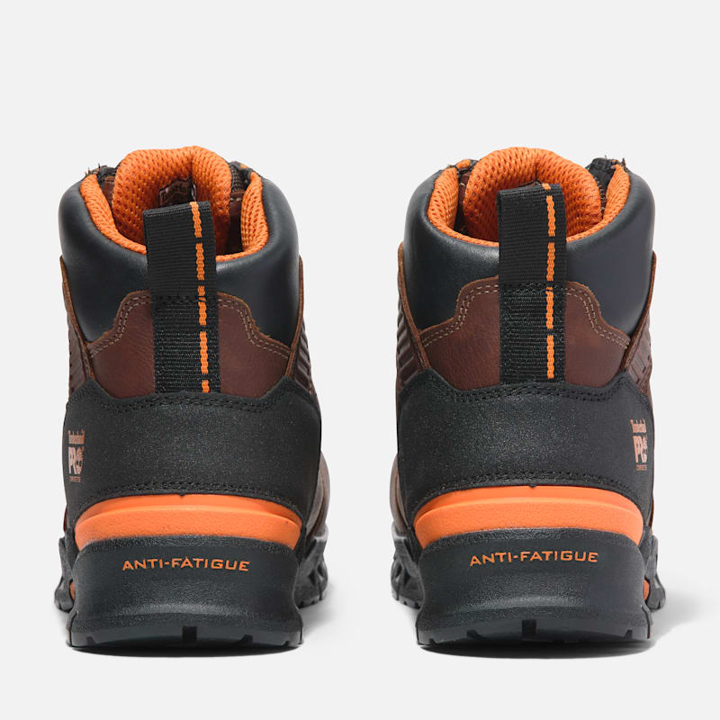 Мужские ботинки Timberland Endurance EV Composite Toe Work Boot, цвет: Teak Brownorange — фото 5