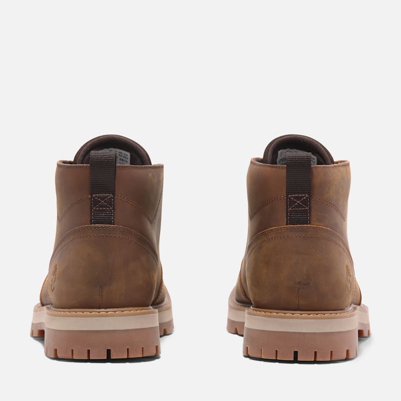 Мужские ботинки Timberland Britton Road Mid Waterproof Chukka Boot, цвет: Ржавый — фото 5