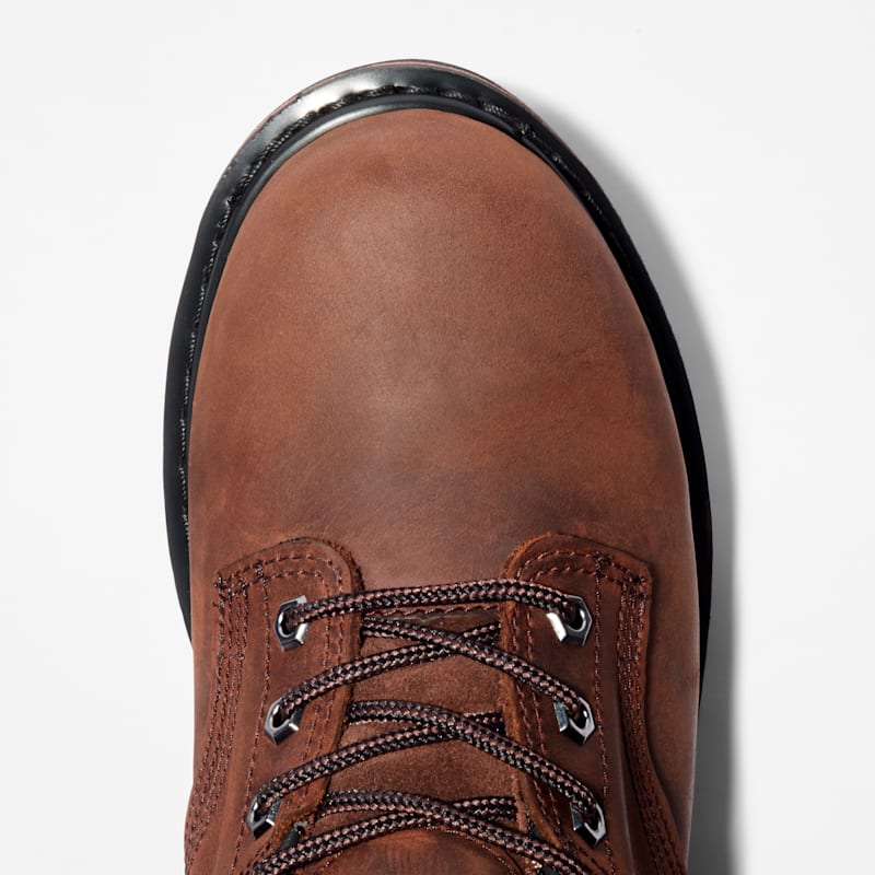 Мужские ботинки Timberland Pit Boss 6" Work Boot, цвет: Коричневый — фото 2