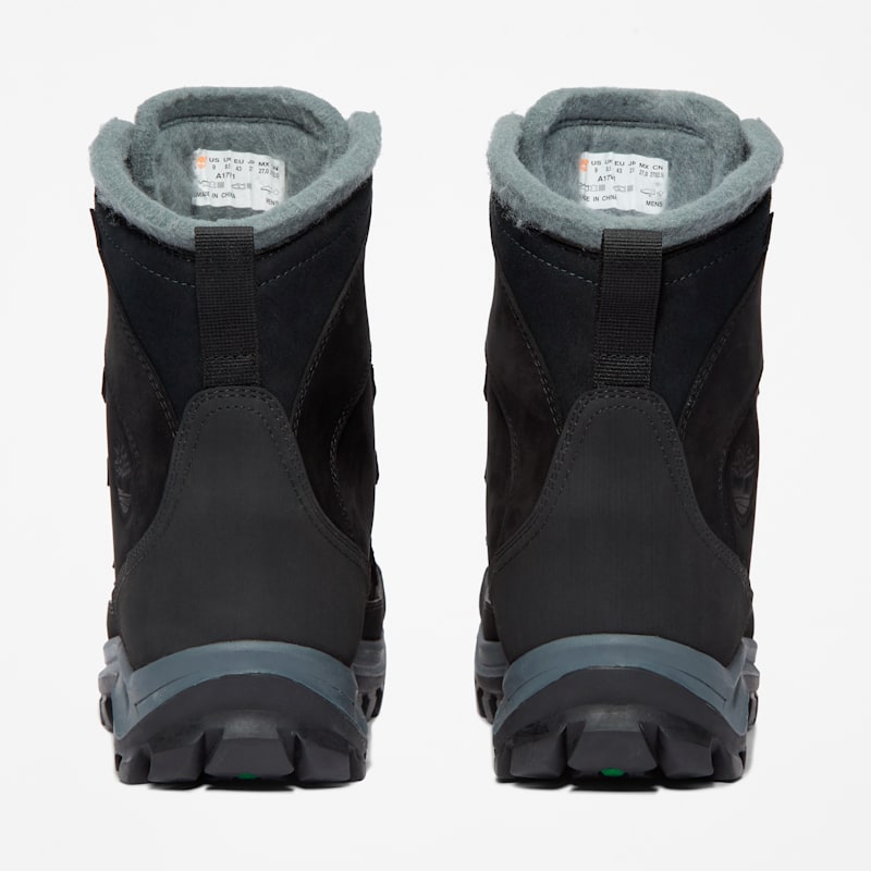 Мужские ботинки Timberland Chillberg Waterproof Winter Boot, цвет: Чёрный нубуковый — фото 5