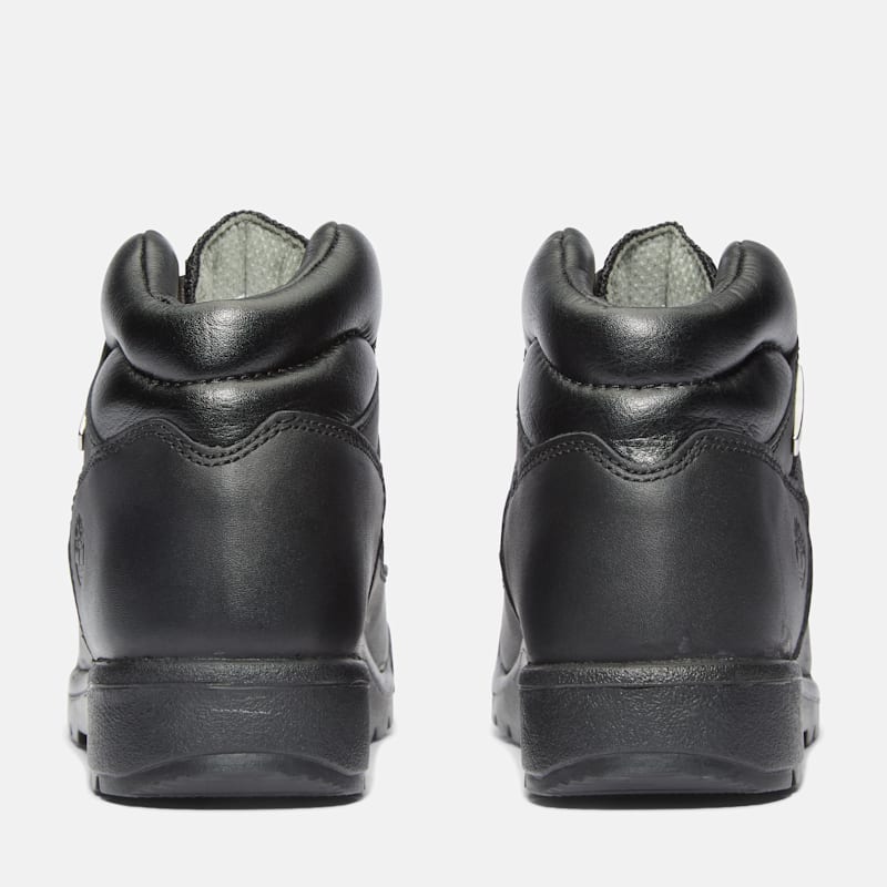 Детские ботинки Timberland Junior Field Boot, цвет: Чёрный — фото 5