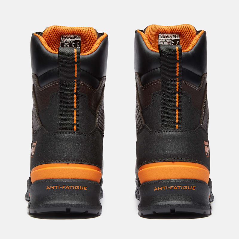 Мужские ботинки Timberland Endurance EV CSA 8" Composite Toe Work, цвет: Тёмный коричневый — фото 5
