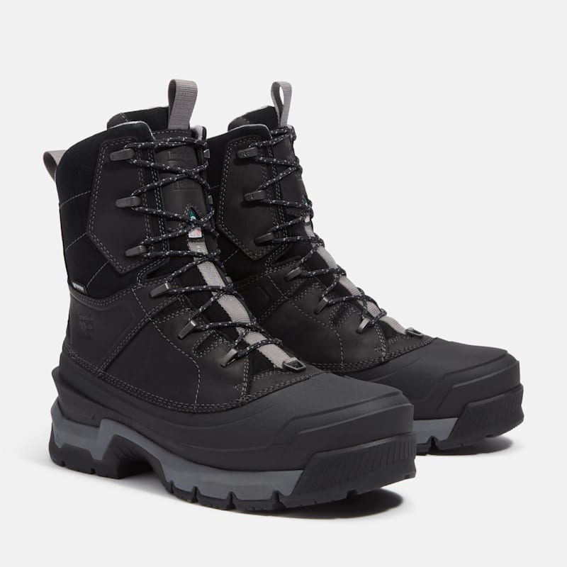 Мужские ботинки Timberland Siberian CSA 8" Composite Toe Waterproof Insulated Work, цвет: Чёрный — фото 4