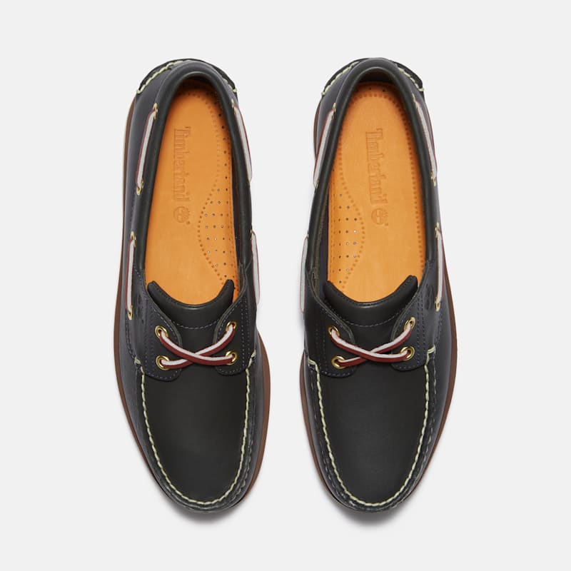 Мужские кроссовки Timberland Classic 2-Eye Boat, цвет: Синий — фото 2