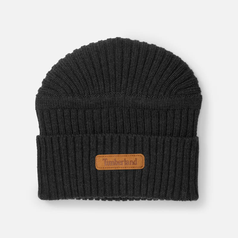 Шапка Timberland Gulf Beach Beanie, цвет: Чёрный