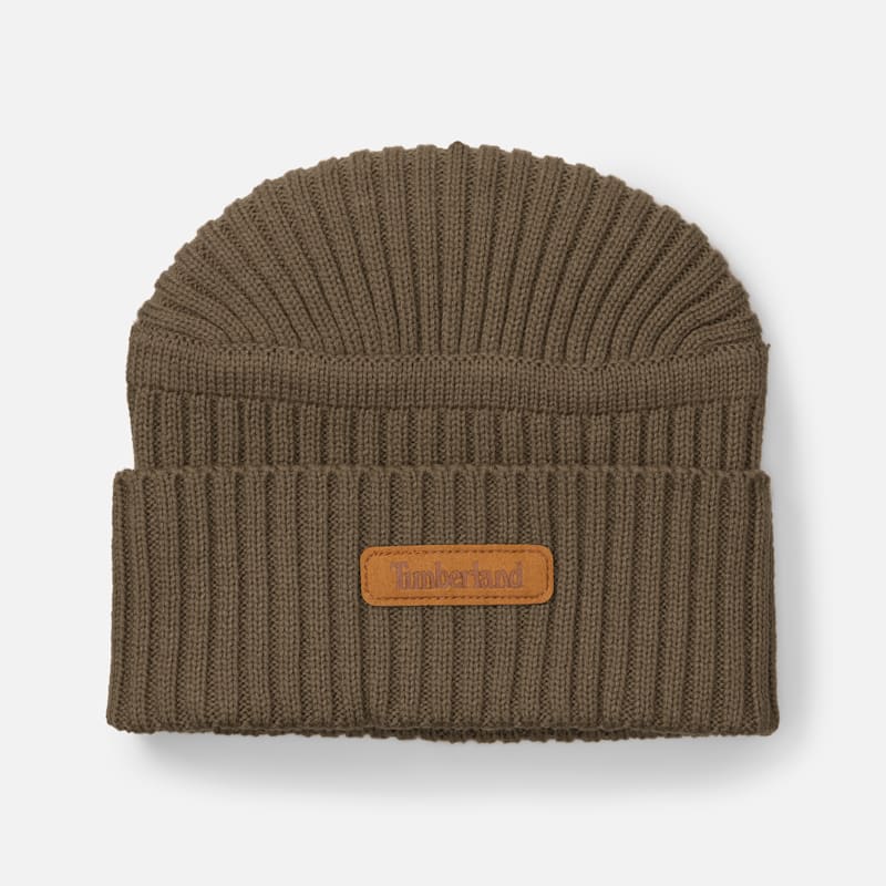 Шапка Timberland Gulf Beach Beanie, цвет: Лиственный зелёный