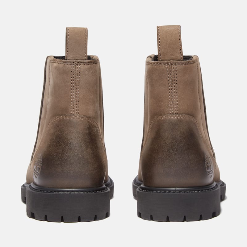 Женские ботинки Timberland Premium Chelsea, цвет: Коричневый нубуковый — фото 5