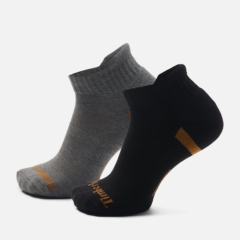 Носки Richford Half-Cushion, невидимые под одеждой, 2 шт. — Timberland, цвет: Чёрный