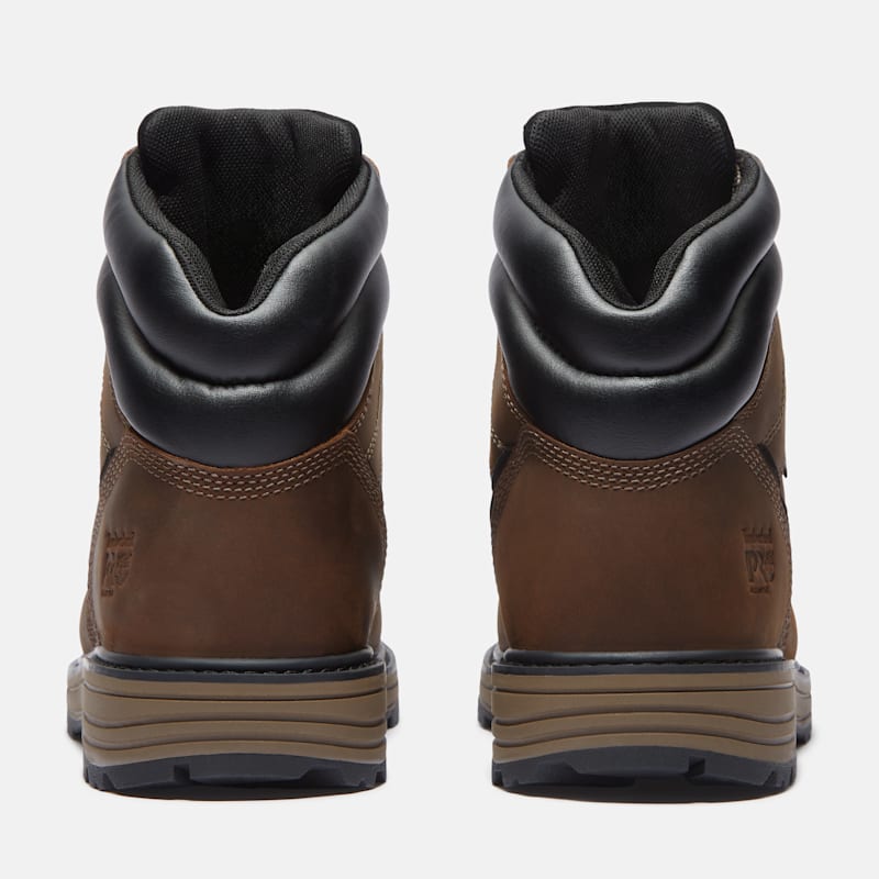 Мужские ботинки Timberland TiTAN Tasker 6" Alloy-Toe Waterproof Work Boot, цвет: Коричневый — фото 5