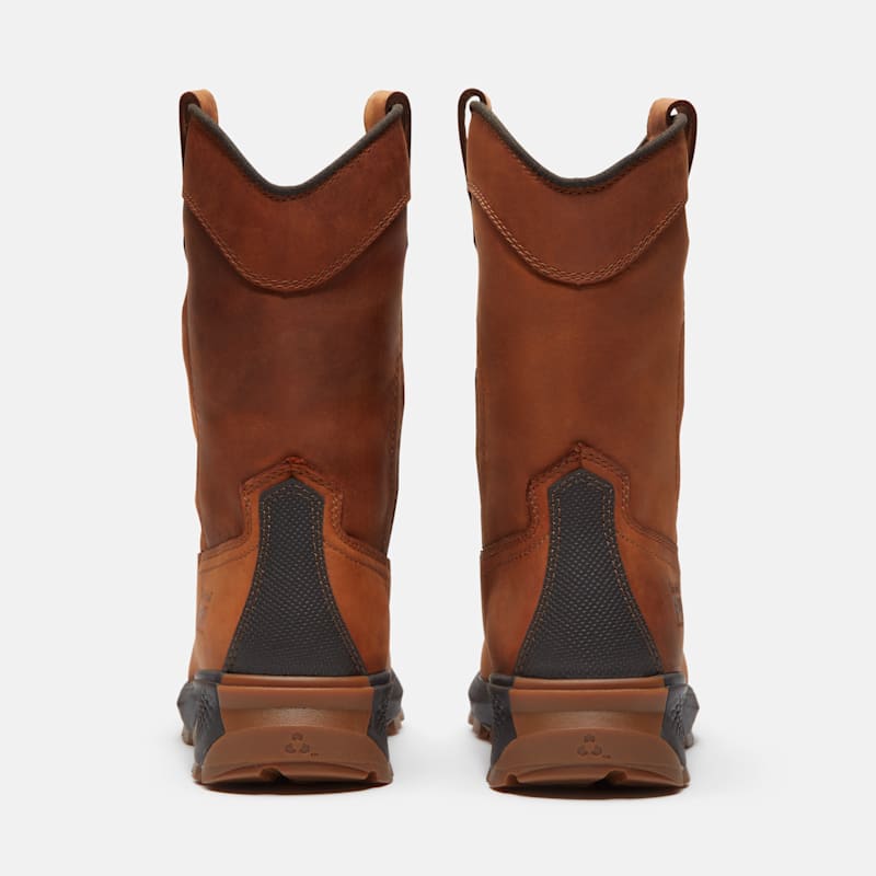 Мужские ботинки Timberland PRO TiTAN EV Pull-On Composite Toe Work Boot, цвет: Коричневый — фото 5