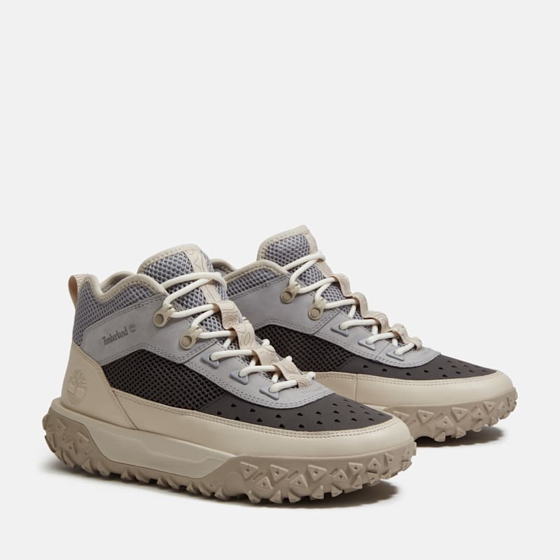 Мужские кроссовки Timberland GreenStride Motion 6 Mid Perforated, цвет: Белый — фото 4