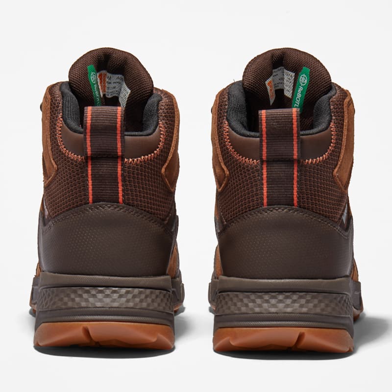 Мужские ботинки Timberland Switchback LT Steel Toe Work, цвет: Коричневый — фото 5