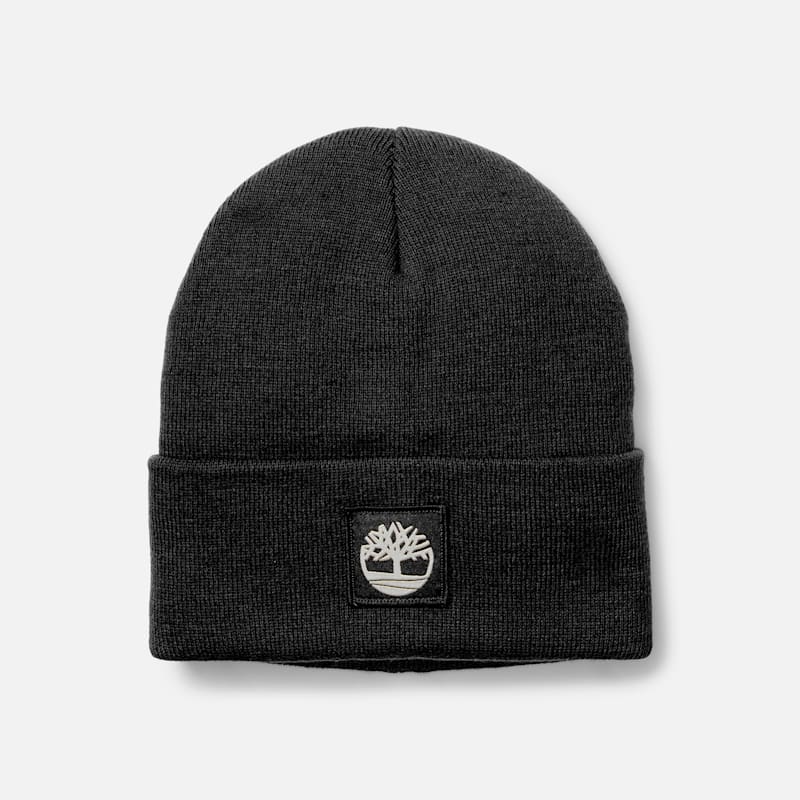 Шапка Timberland Patch Beanie, цвет: Чёрный