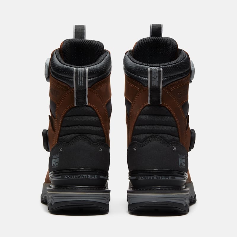 Мужские ботинки Timberland PRO Boondock Ultralight 8" Composite-Toe Work Boot with BOA Fit System, цвет: Коричневый — фото 5