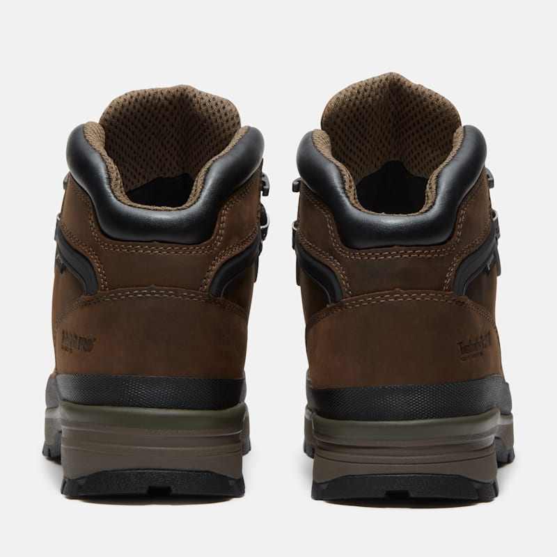 Мужские ботинки Timberland PRO Euro Hiker XT Alloy-Toe Waterproof Mid, цвет: Коричневый — фото 5