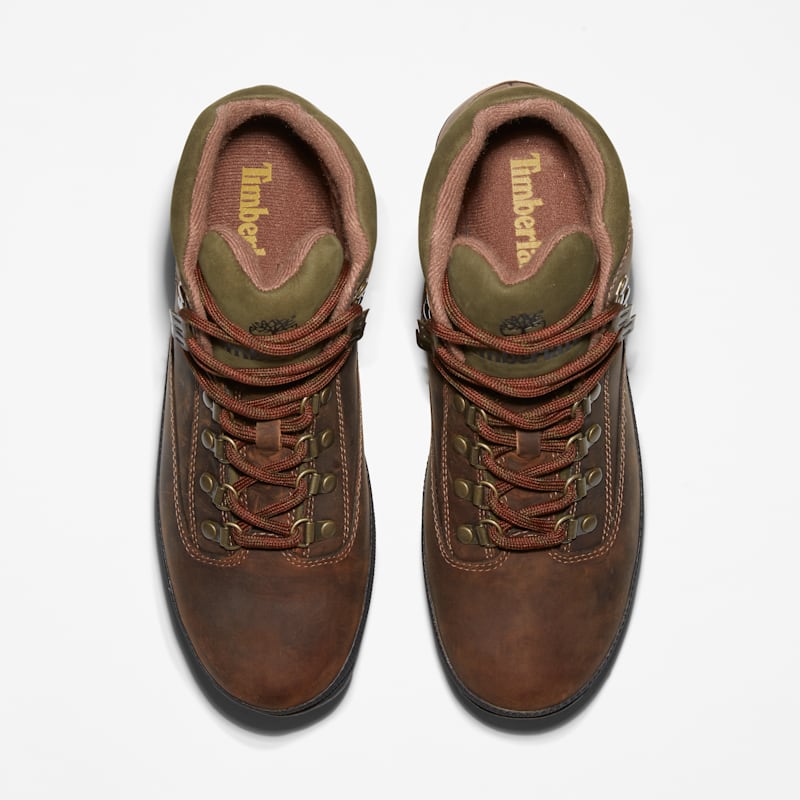 Мужские ботинки Timberland Euro Hiker Leather Boot, цвет: Коричневый — фото 3