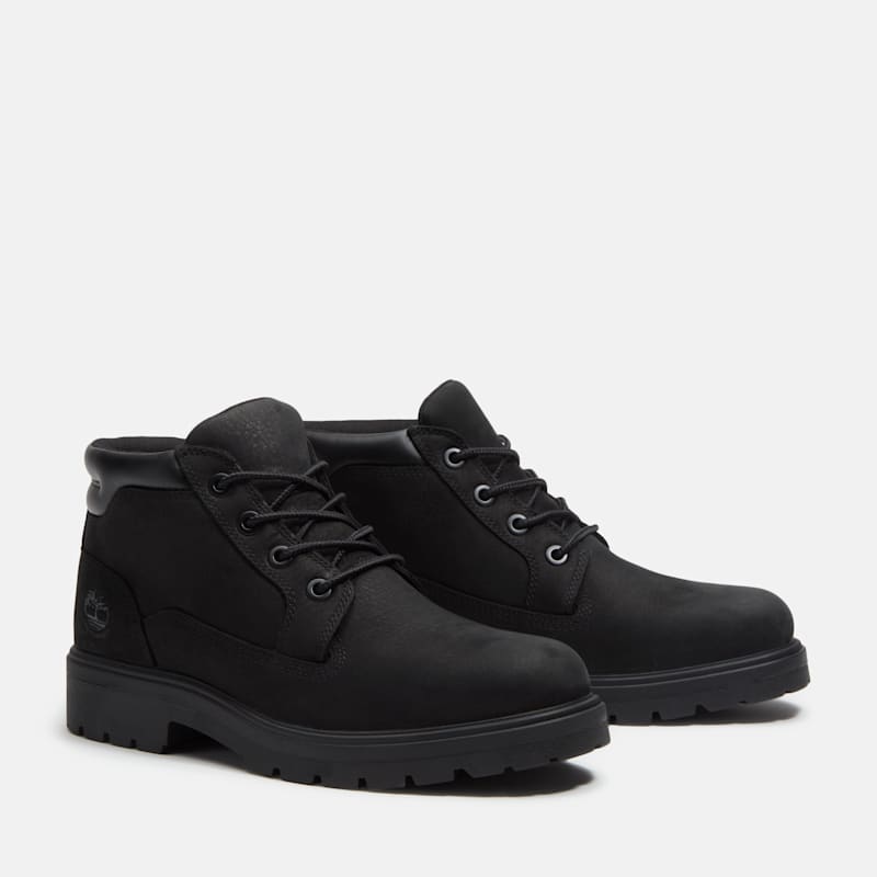 Мужские ботинки Timberland Auburn Falls Waterproof Chukka, цвет: Чёрный нубуковый — фото 4