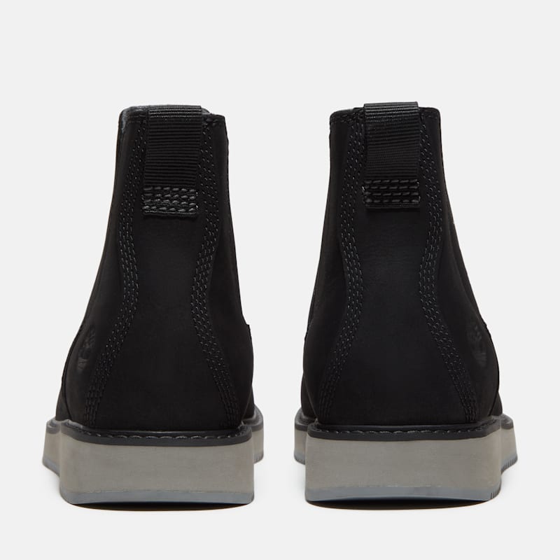 Мужские ботинки Timberland Redwood Edge Chelsea, цвет: Чёрный нубуковый — фото 5