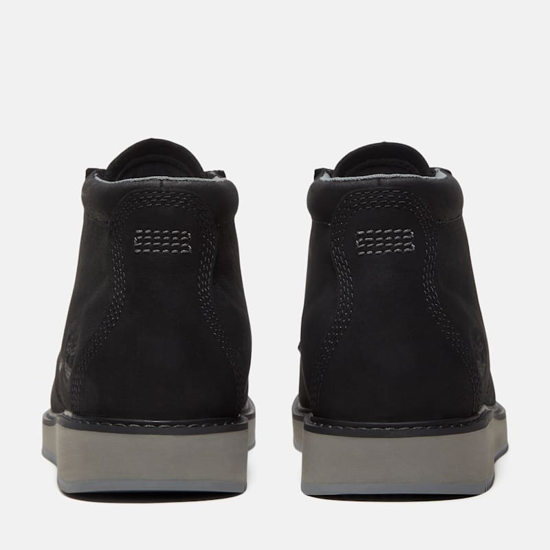 Мужские ботинки Timberland Redwood Edge Moc Toe Chukka, цвет: Чёрный нубуковый — фото 5
