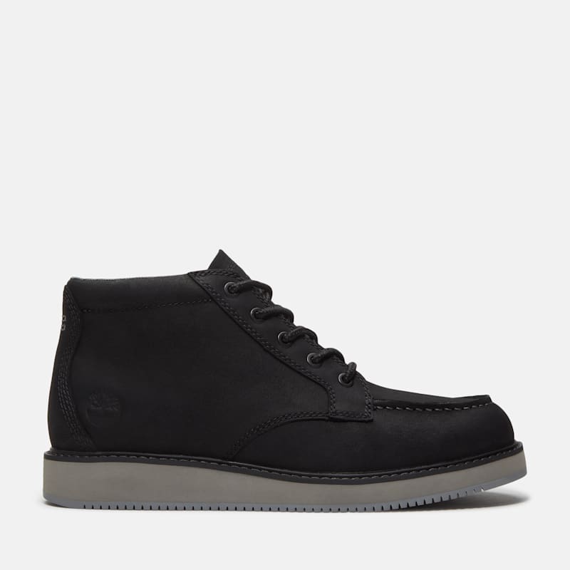 Мужские ботинки Timberland Redwood Edge Moc Toe Chukka, цвет: Чёрный нубуковый