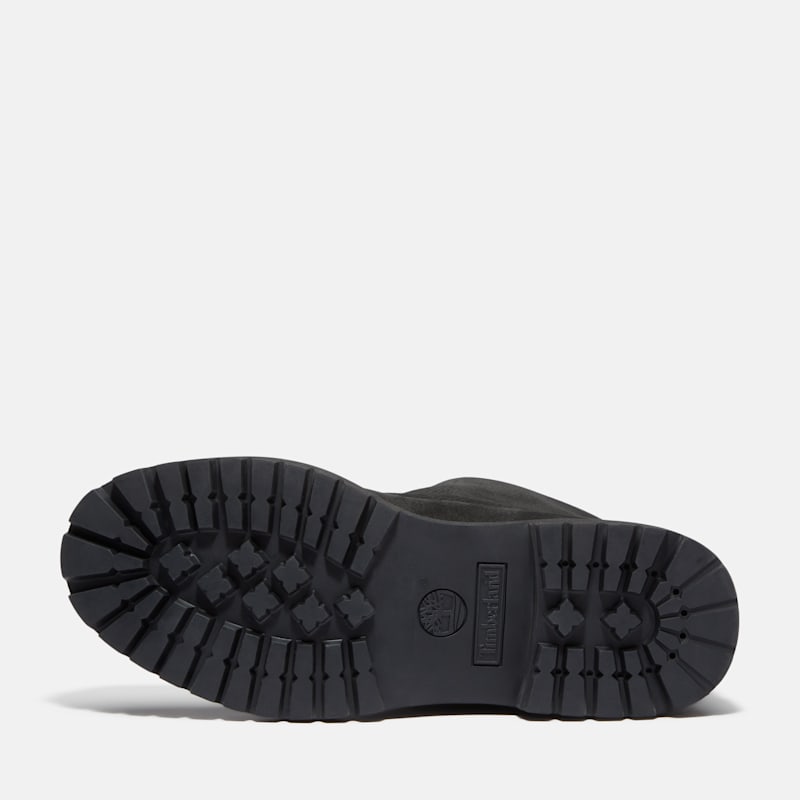 Женские ботинки Timberland x Telfar Premium Pull-On Boot, цвет: Чёрный нубуковый — фото 3
