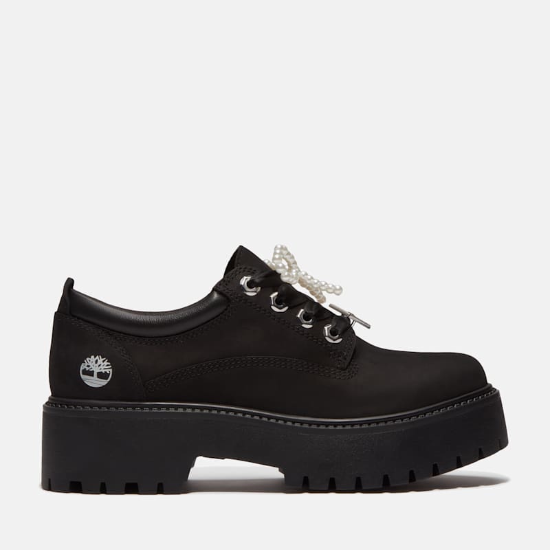 Женские кроссовки Timberland Stone Street Platform, цвет: Чёрный
