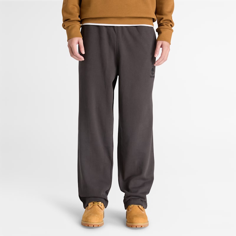 Мужские брюки Timberland Heavyweight Sweatpant, цвет: Винтажный чёрный — фото 2