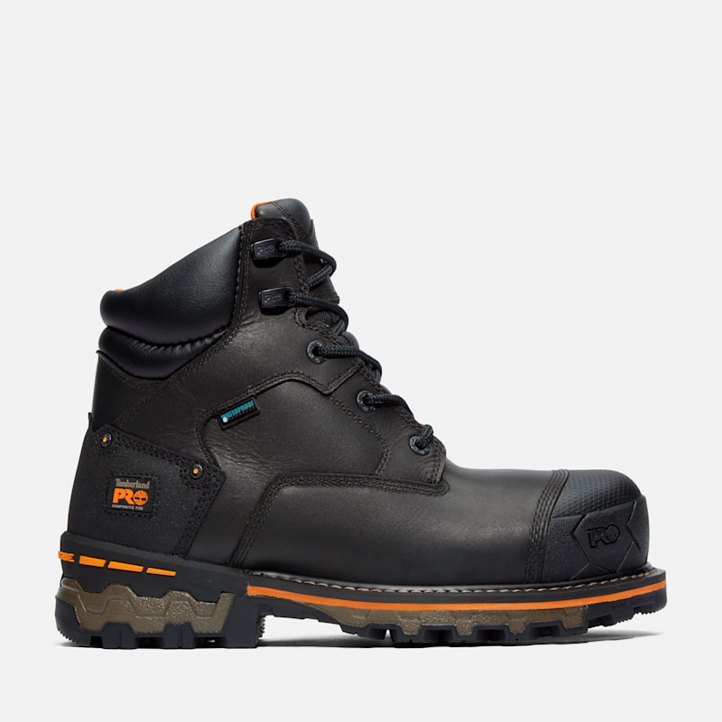 Мужские ботинки Timberland Men's Boondock 6" Composite Toe Waterproof Work Boot