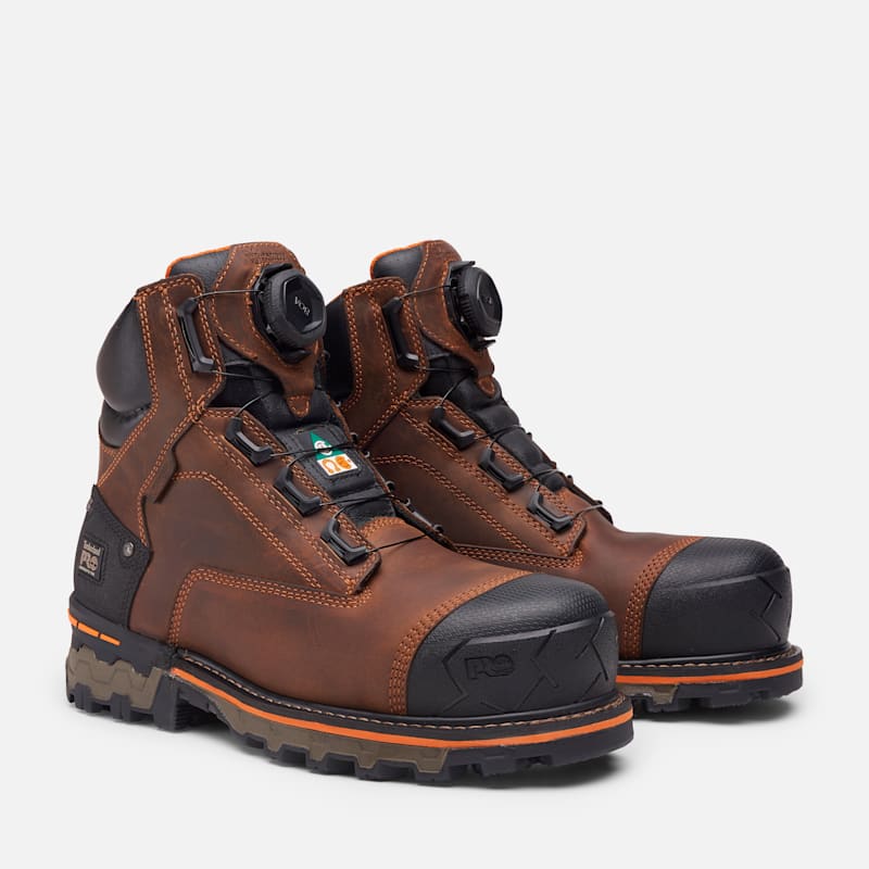 Мужские ботинки Timberland Men's Timberland PRO BOA Boondock 6" Composite Toe Work Boot — фото 4