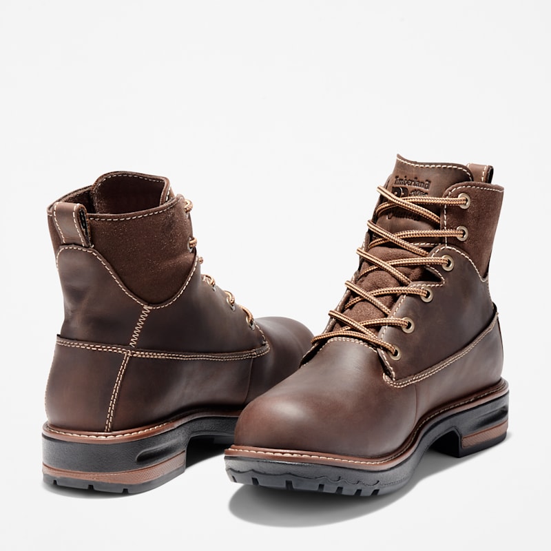Женские ботинки Timberland Women's Hightower 6" Alloy Toe Waterproof Work Boot — фото 5